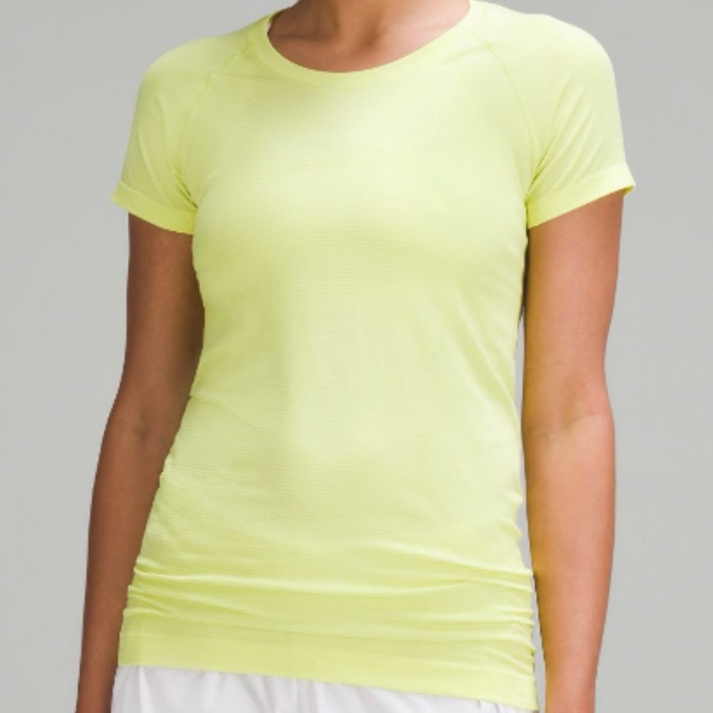 Lululemon Swiftly Tech Short Sleeve Tee Electric Lemon